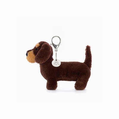 Jellycat Otto Sausage Perro Dije Para Bolso | TVBP-42681